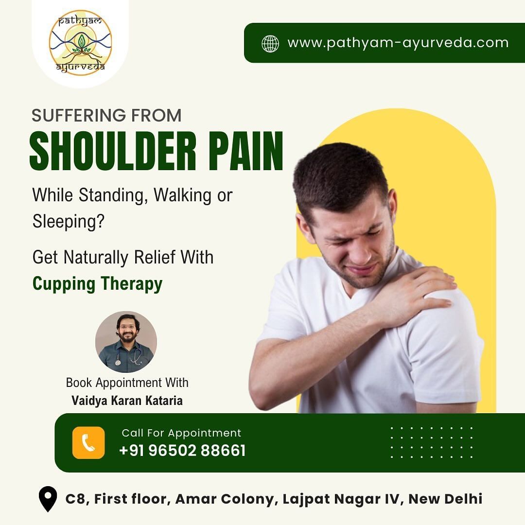Cupping Therapy for Shoulder Pain – Get Appointment
