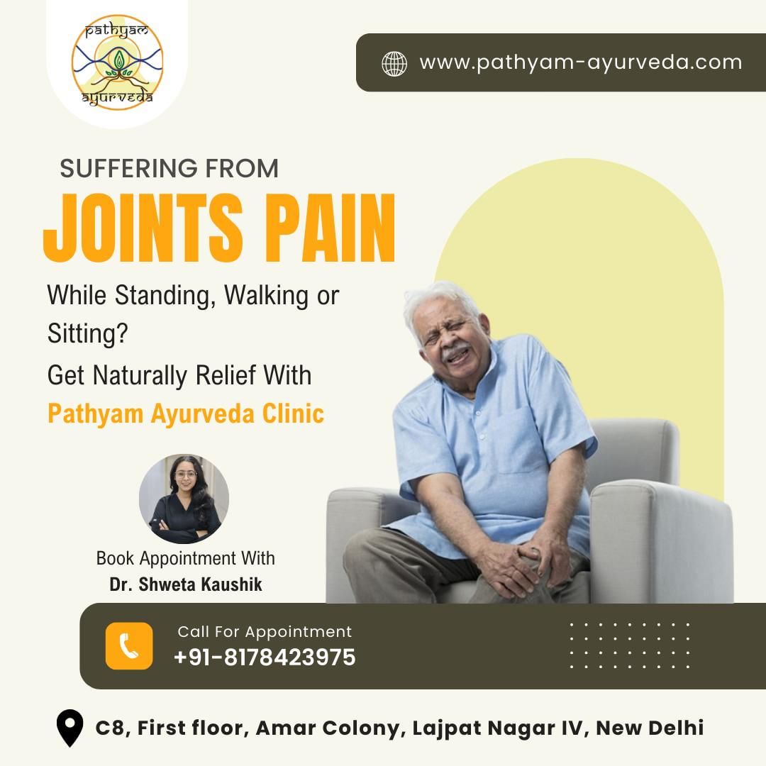 Suffering from joint pain?
